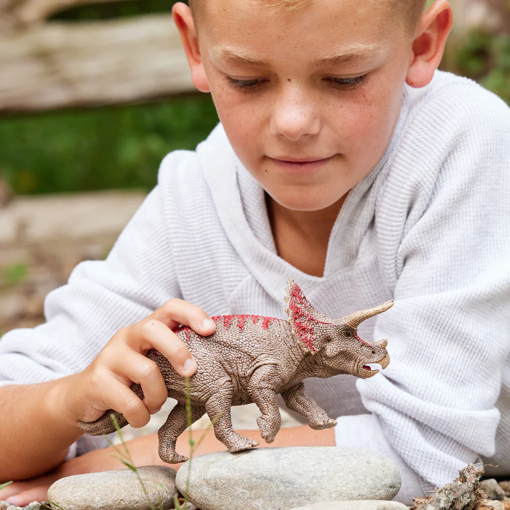 Schleich - Figurine Dinosaures, Tricératops