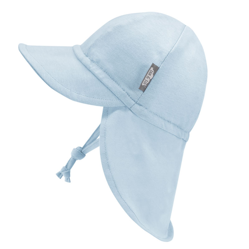 Casquette Souple pour Bébé en Coton, Bleu