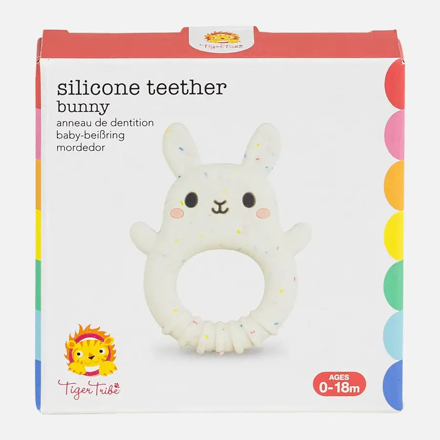 Jouet de Dentition en Silicone, Lapin