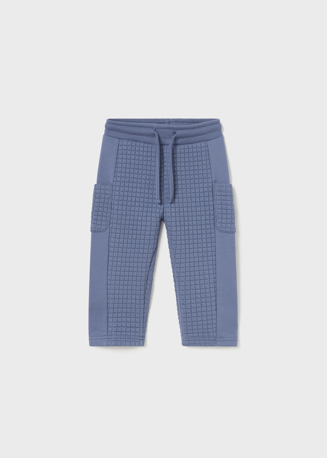 Mayoral - Pantalon Matelassé, Bleu Acier