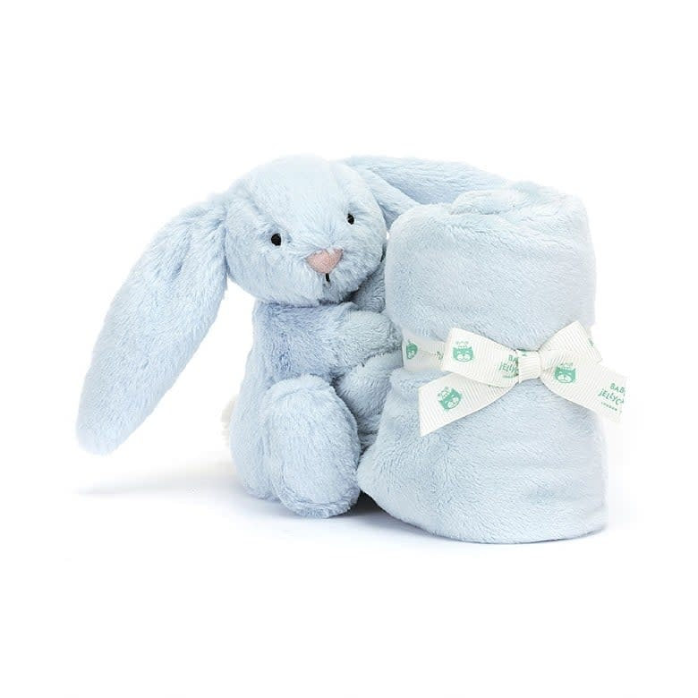 Toutou-Doudou Lapin Bashful, Bleu