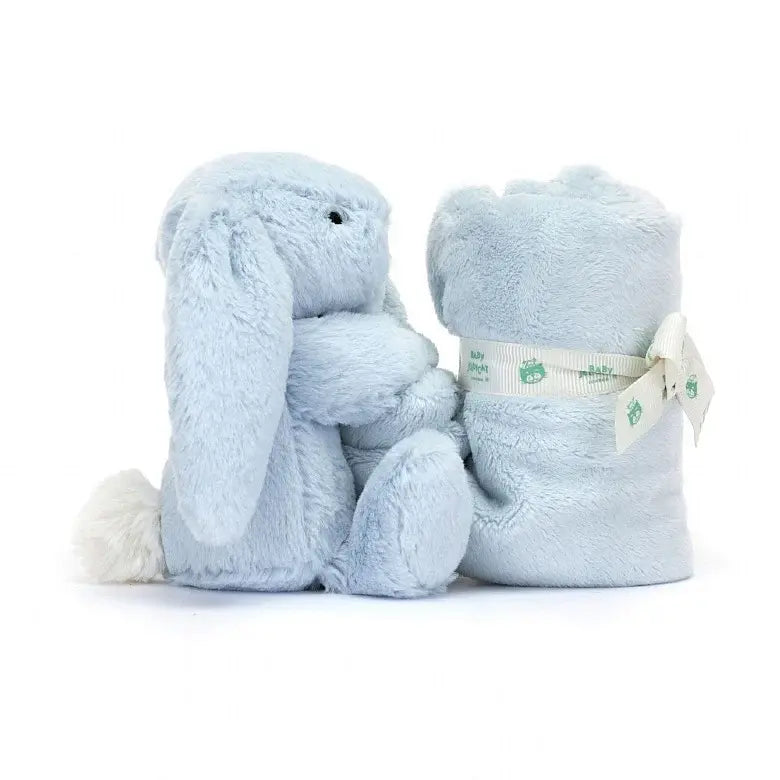 Toutou-Doudou Lapin Bashful, Bleu