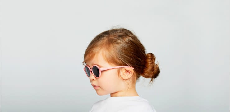 Lunettes de Soleil Bébés et Enfants, Rose Pastel