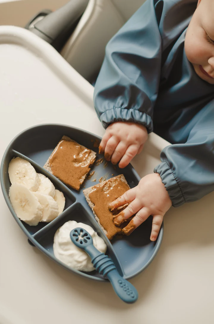 Assiette à Succion Divisée, Caramel