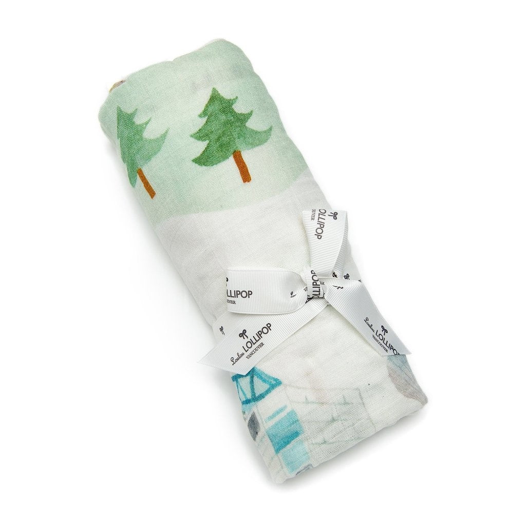 Loulou Lollipop - Bamboo Swaddle, Safari