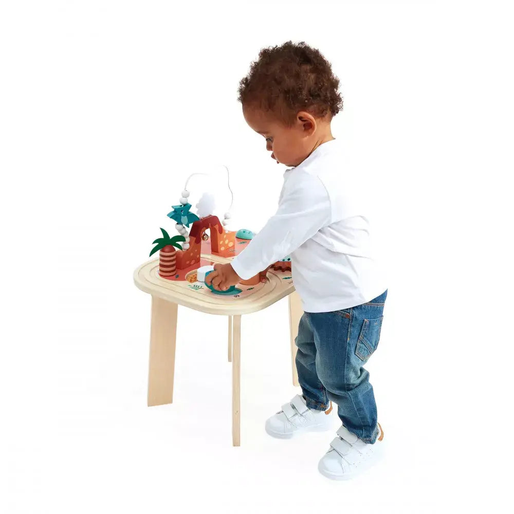 Janod - Wooden Activity Table, Dino