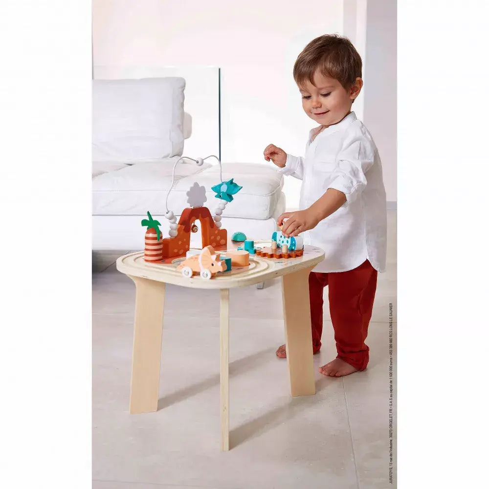 Janod - Wooden Activity Table, Dino