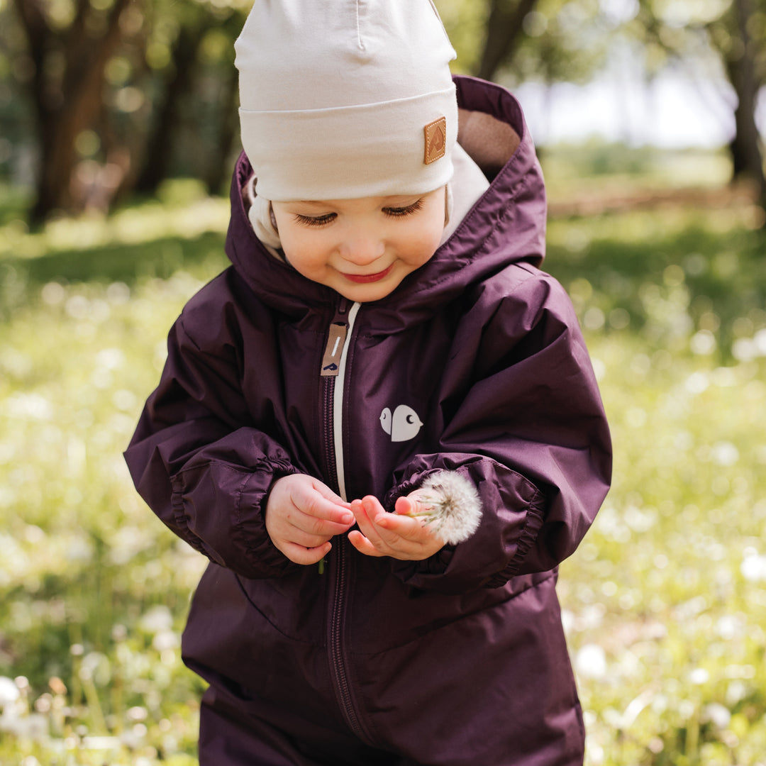 Tuque en Coton avec Oreilles, Latte