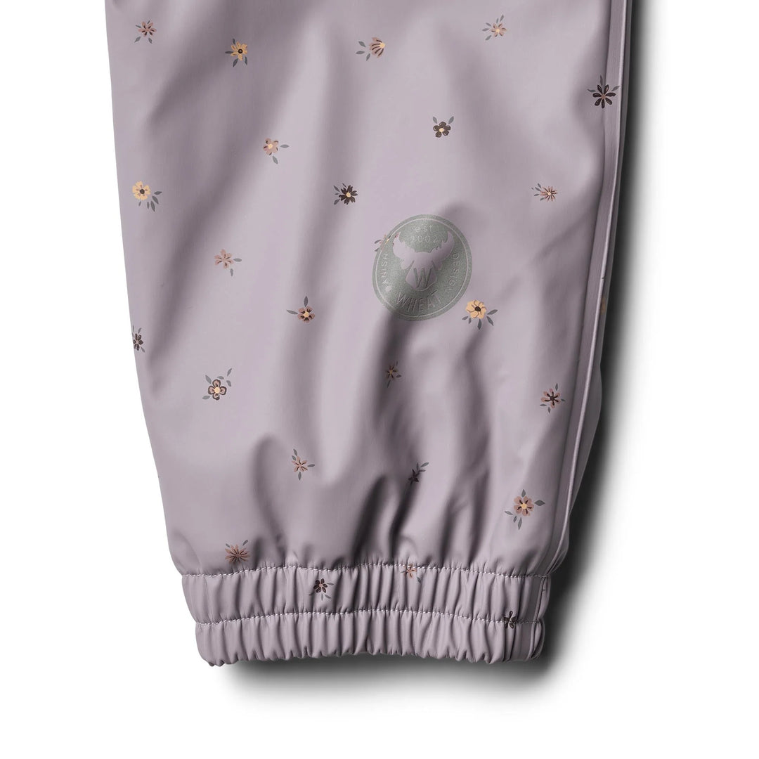 Pantalon de Pluie Thermique Um, Lavande Fleurs