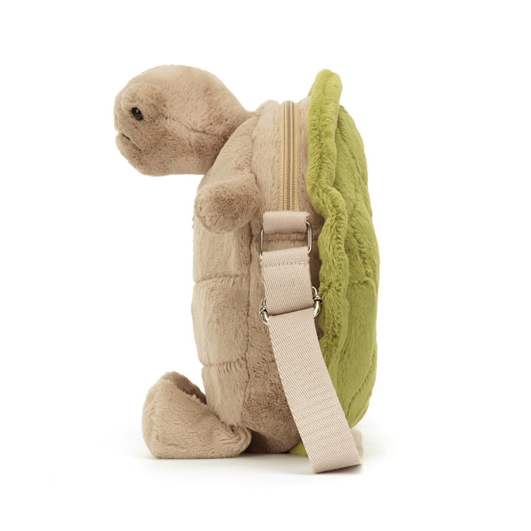 Jellycat - Sac en Peluche, Tortue Timmy 10"