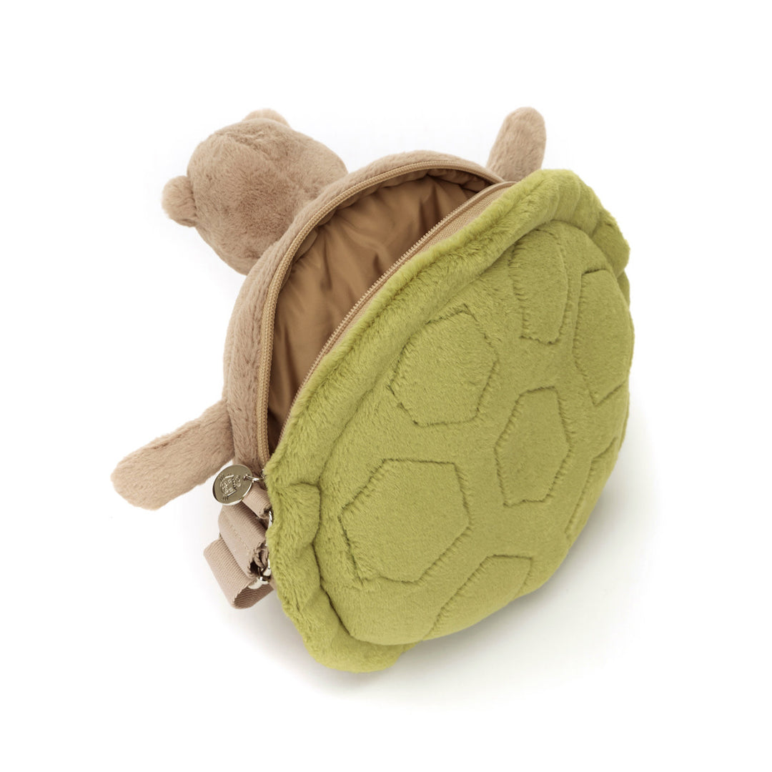 Jellycat - Sac en Peluche, Tortue Timmy 10"