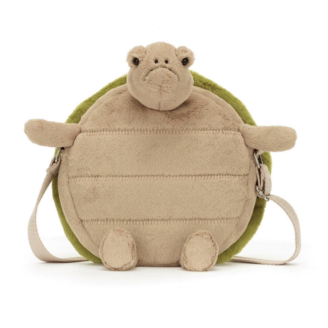 Jellycat - Sac en Peluche, Tortue Timmy 10"