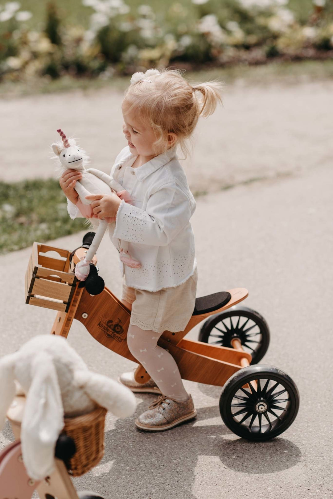 Vélo d'Équilibre Tiny Tot PLUS 2-en-1, Bambou