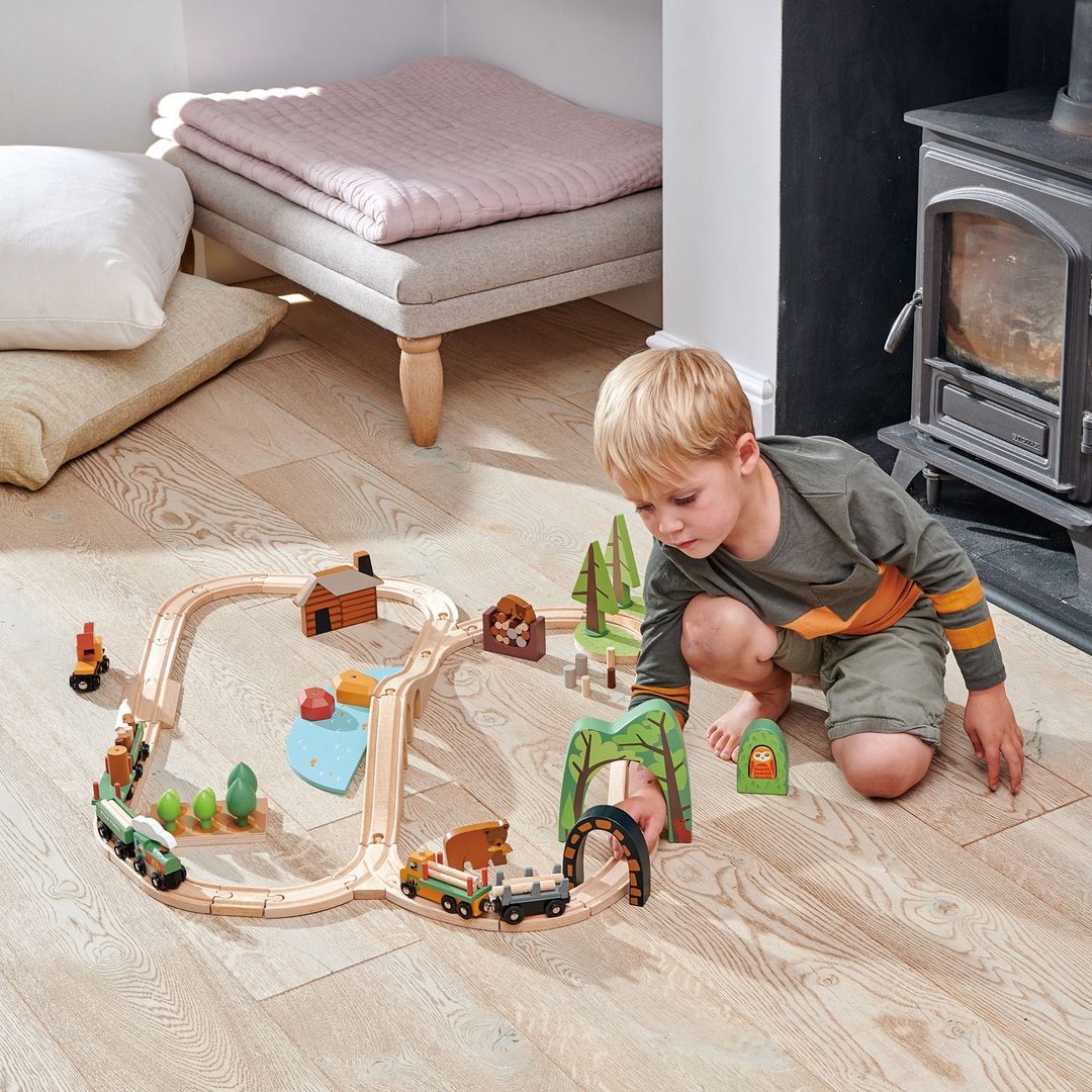 Tender Leaf Toys -  Wild Pines Train Set