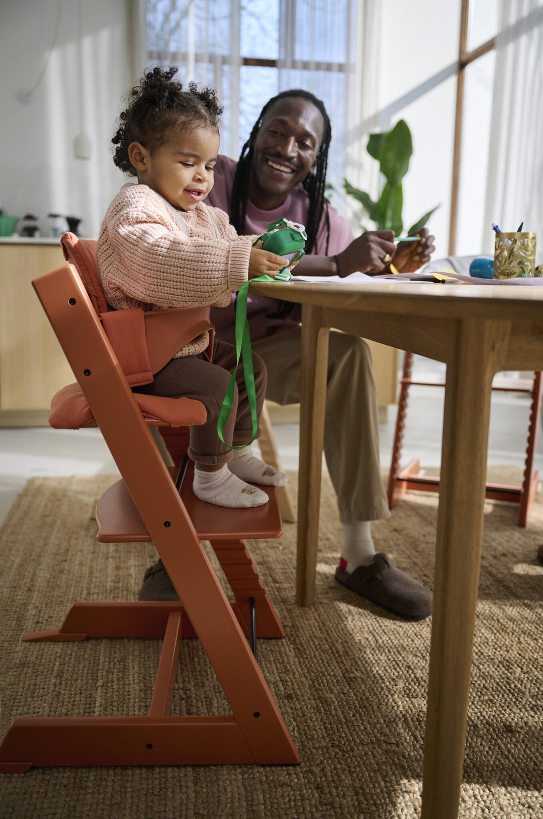 Stokke Tripp Trapp - Chaise Haute 2, Terracotta