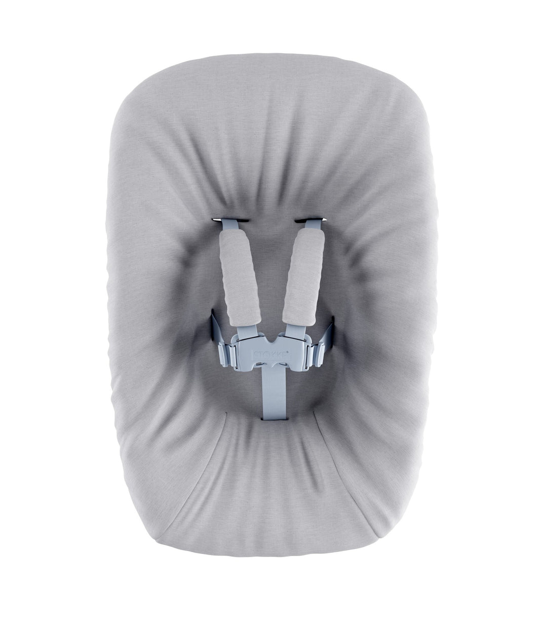 Stokke Tripp Trapp - Chaise Haute 2 avec Coussin, Plateau et Ensemble pour Nouveau-né, Blanc Gris Nordique