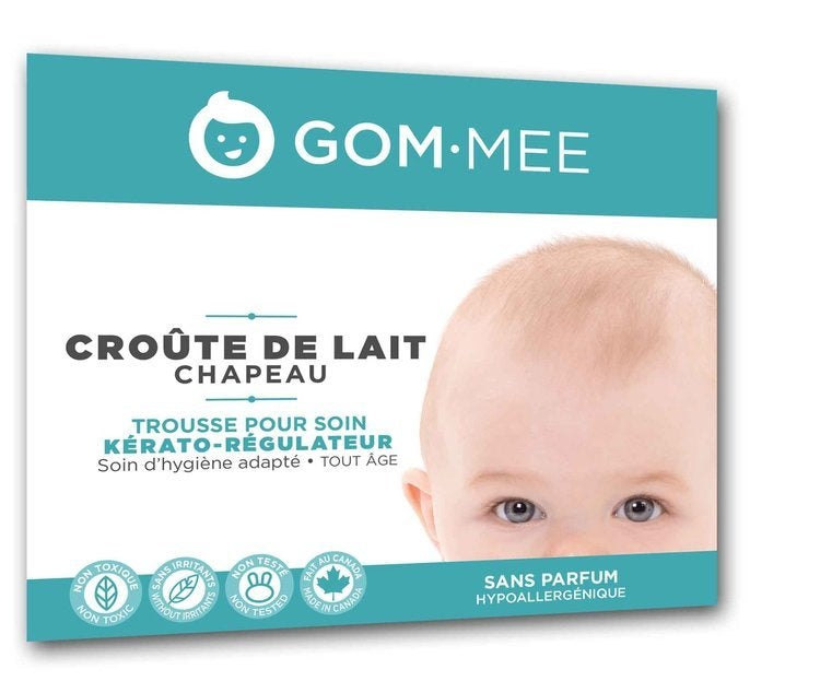 GOM.MEE - Trousse de Soin Kérato-Réparateur pour Croûte de Lait