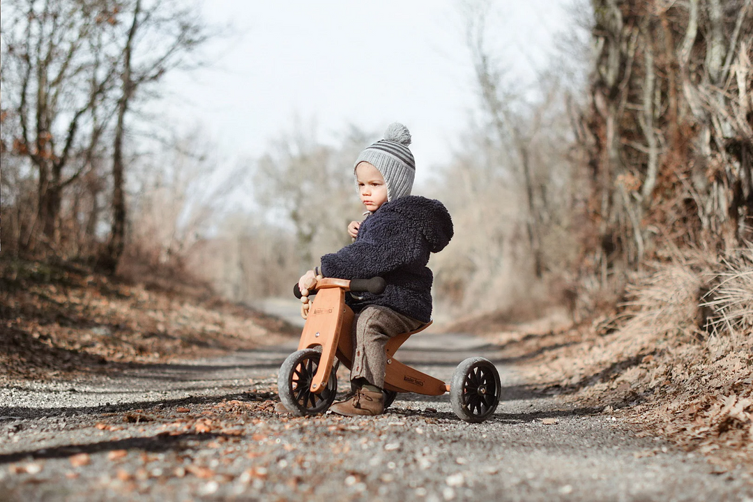 Vélo d'Équilibre Tiny Tot 2-en-1, Bambou