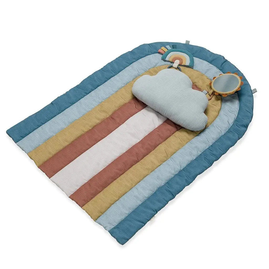 Itzy Ritzy - Tummy Time Play Mat, Rainbow