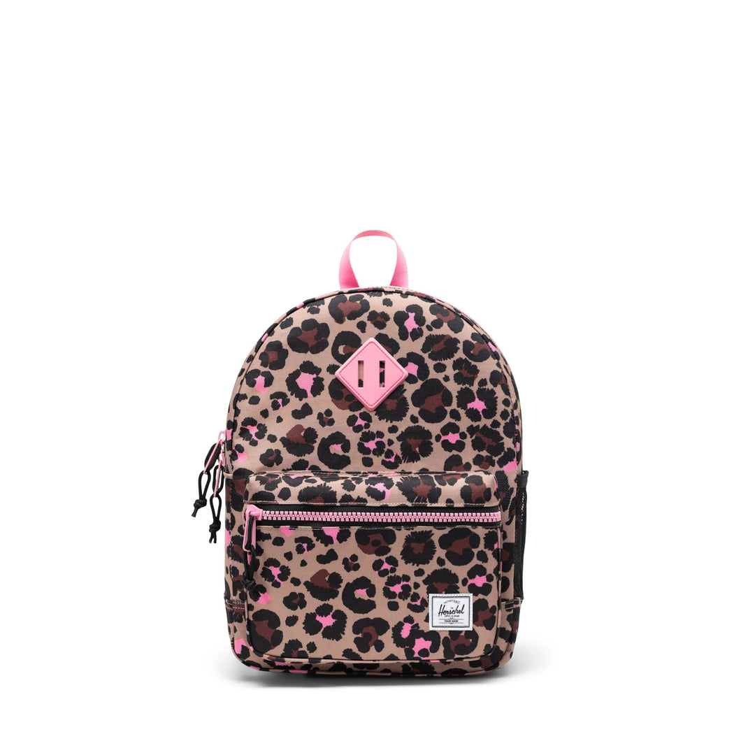 Herschel - Sac à Dos Héritage Enfant 15L, Léopard Rose