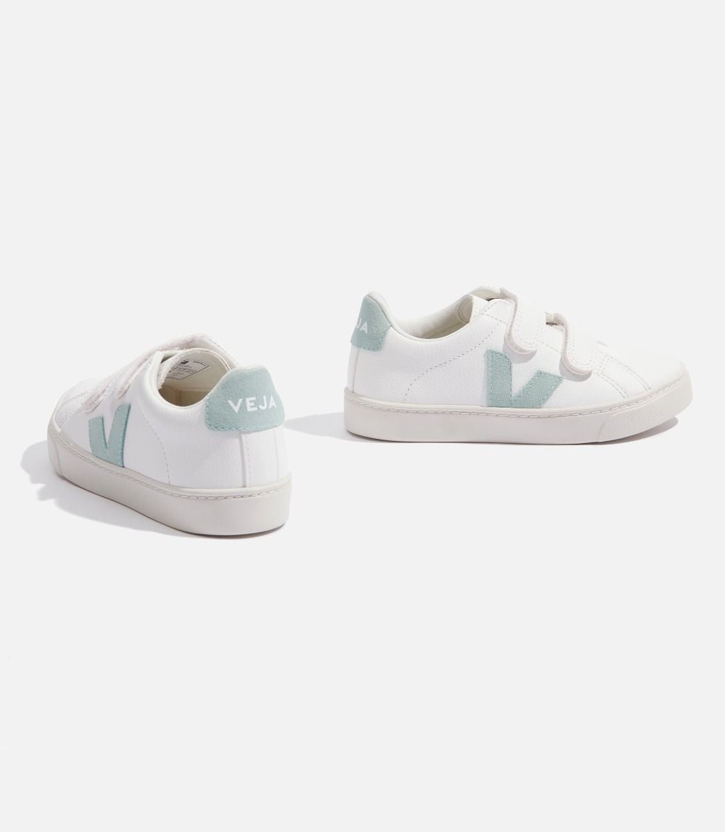 VEJA - Esplar Leather Shoes, Matcha White