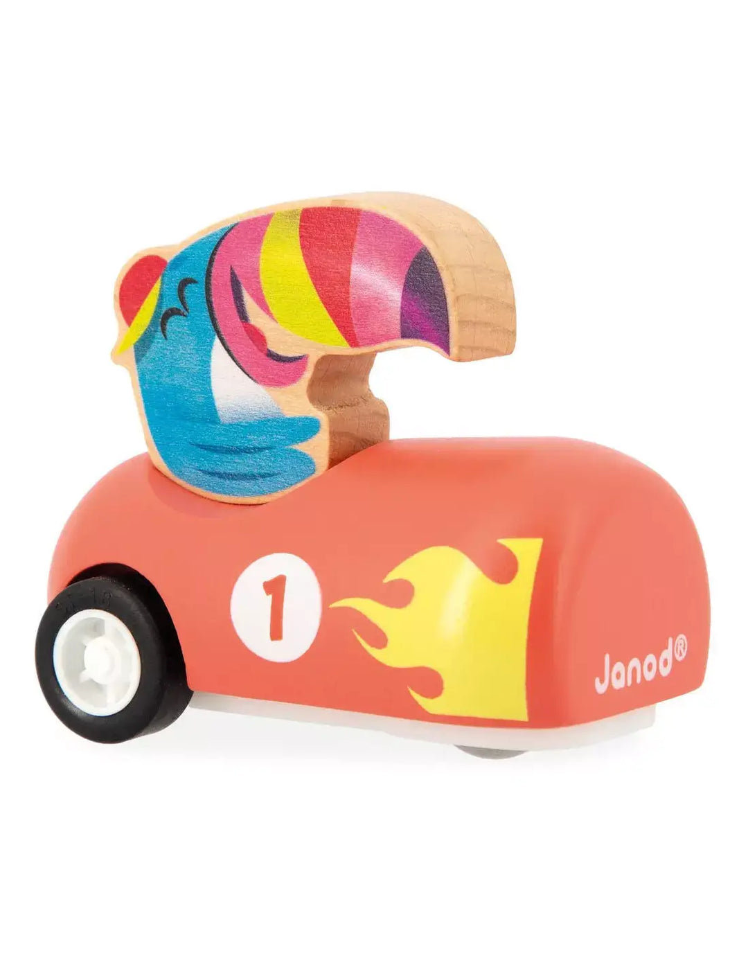 Janod - Voiture à Friction Applepop, Toucan