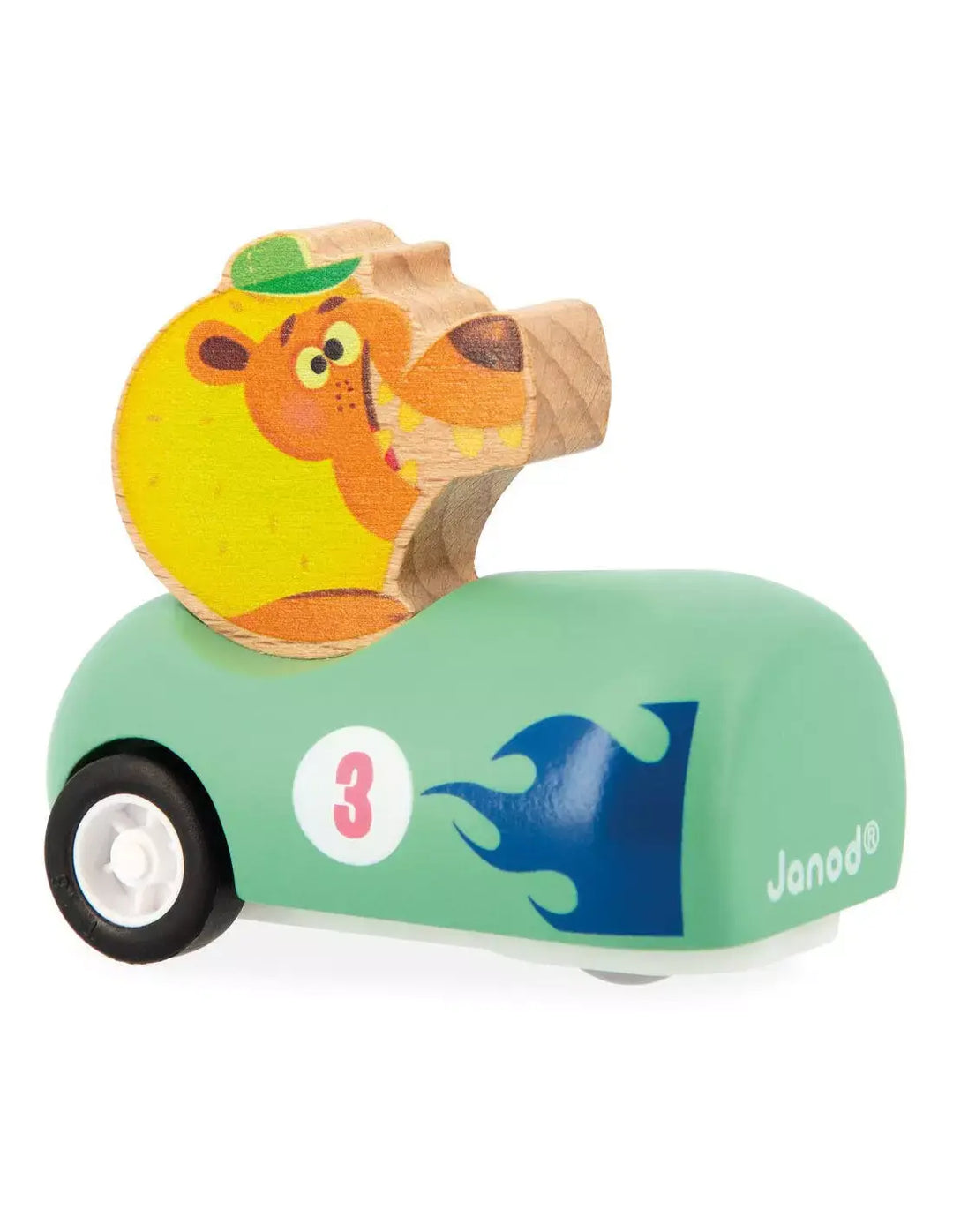 Janod - Voiture à Friction Applepop, Lion