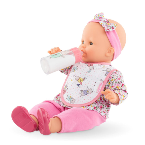 Corolle - Bib and Magic Milk Bottle Set