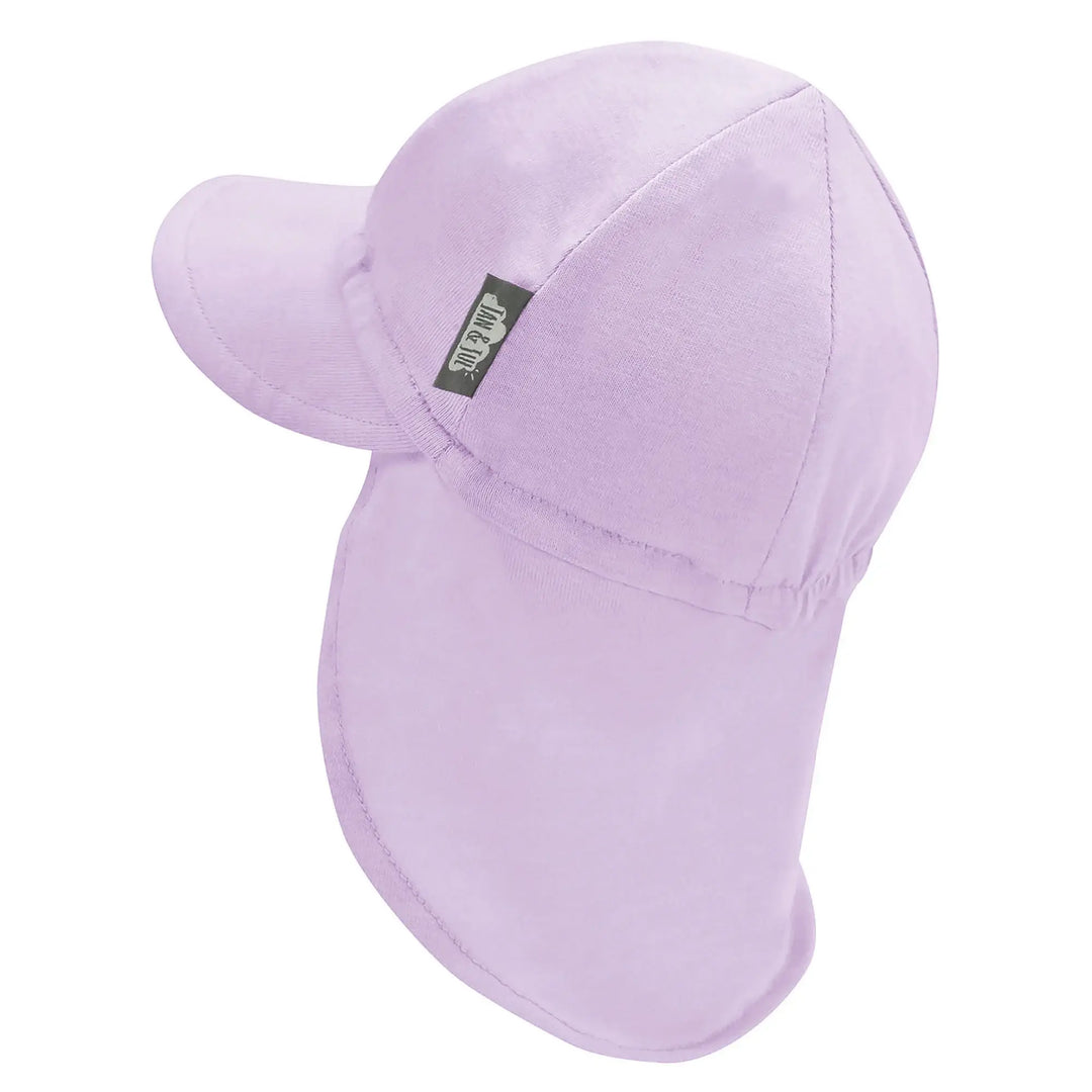 Casquette Souple pour Bébé en Coton, Lavande