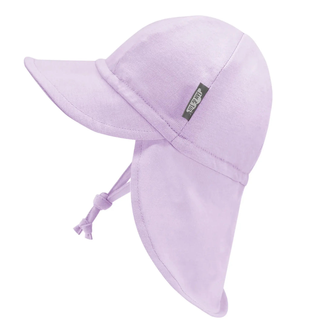 Casquette Souple pour Bébé en Coton, Lavande