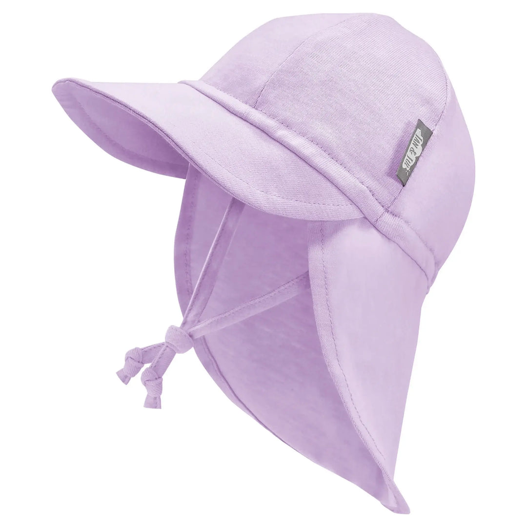 Casquette Souple pour Bébé en Coton, Lavande