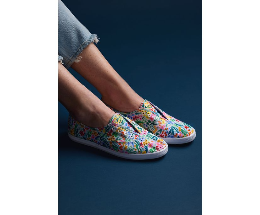 Keds x Rifle Paper Co. - Chillax Lea Adult Sneaker, White