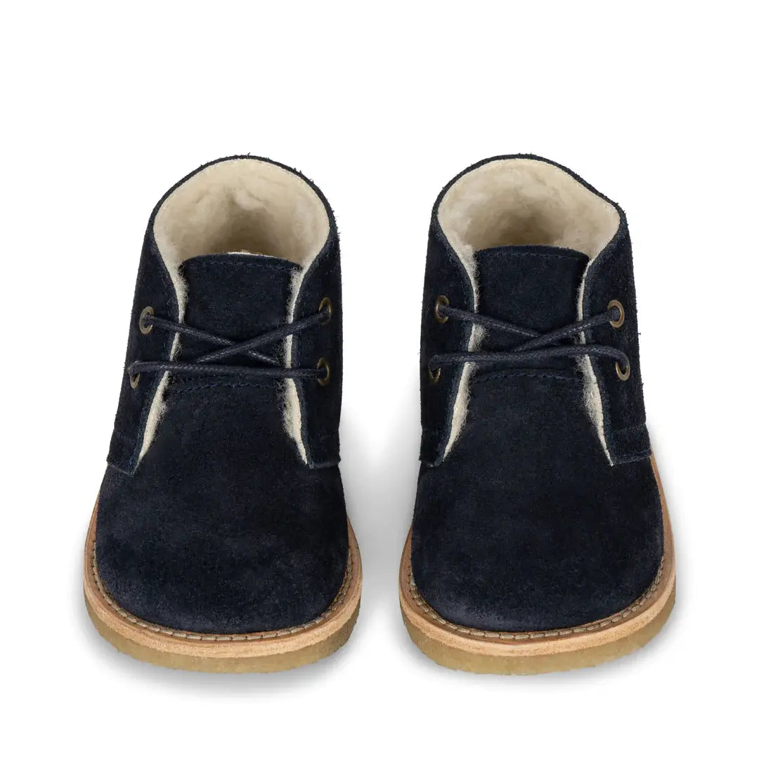 Konges Sløjd - Woolie Suede Boots, Blue Nights