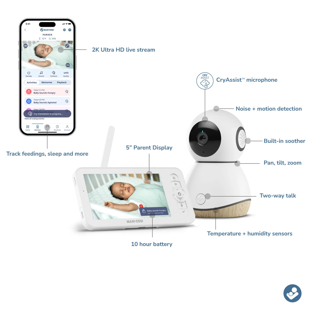 Maxi-Cosi - Moniteur pour Bébé Pro 360°