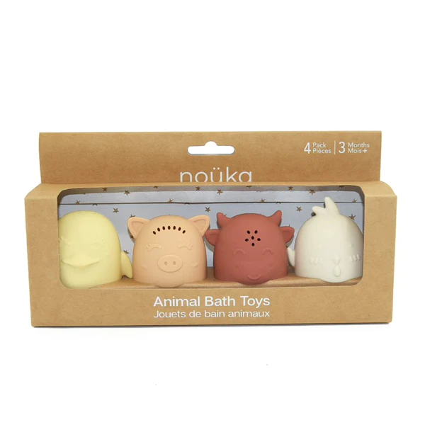 Jouets de Bain, Animaux Terracotta Multi